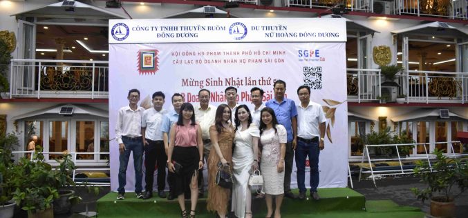 Sự kiện sinh nhật lần thứ 5 của CLB Doanh Nhân Họ Phạm Sài Gòn trên Du thuyền Nữ Hoàng Indochina