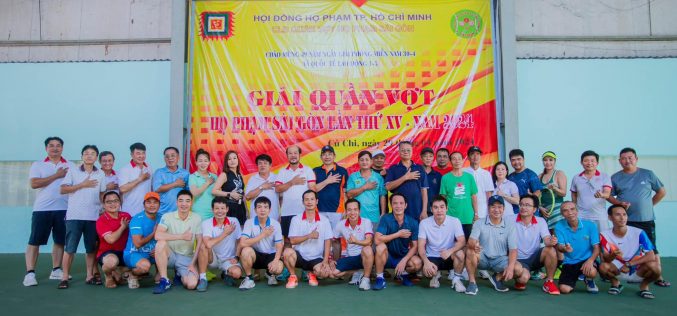 Tranh tài tại giải quần vợt họ Phạm Sài Gòn lần thứ XV – 2024