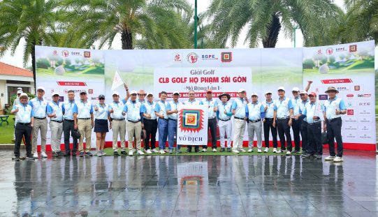 Tham gia tranh tài tại “GIẢI GOLF CLB GOLF HỌ PHẠM SÀI GÒN” mở rộng lần thứ 1