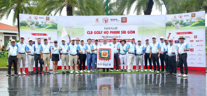 Tham gia tranh tài tại “GIẢI GOLF CLB GOLF HỌ PHẠM SÀI GÒN” mở rộng lần thứ 1