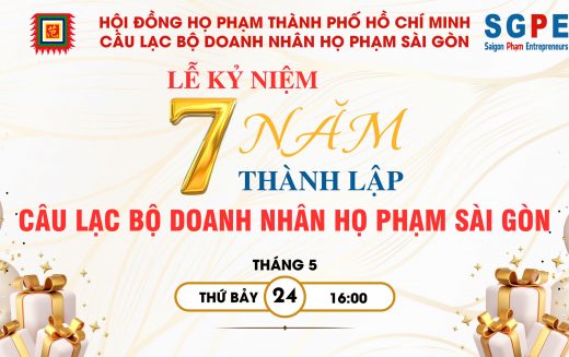 LỄ SINH NHẬT CLB DOANH NHÂN HỌ PHẠM SÀI GÒN LẦN THỨ 7 (2018 – 2025)